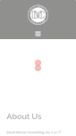 Mobile Screenshot of davidmercerconsulting.com